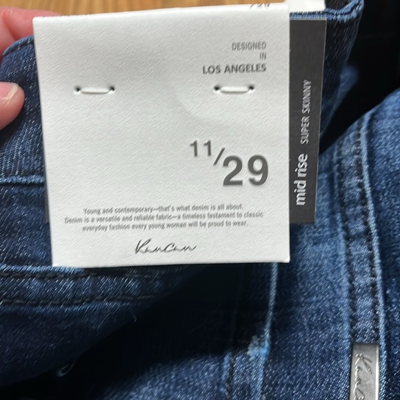 NWT KanCan Mid Rise Super Skinny Jeans #2 - Picture 8 of 9